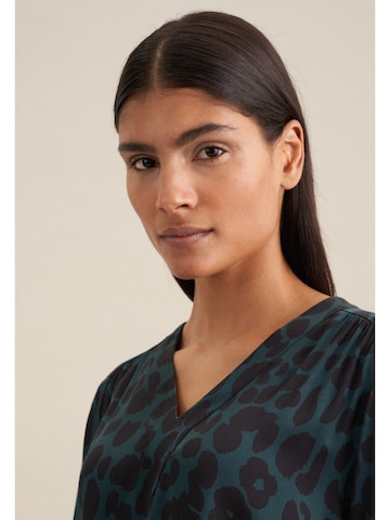 SEIDENSTICKER Jurk 'Schwarze Rose' in Groen