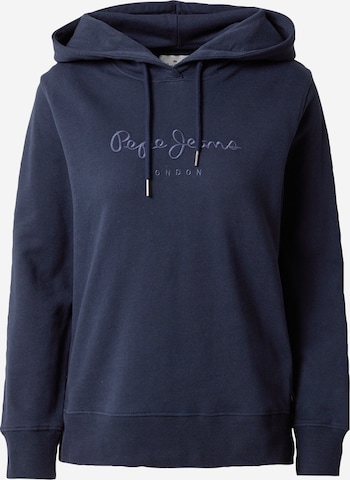 Pepe Jeans Sweatshirt 'WHITNEY' in Blue: front