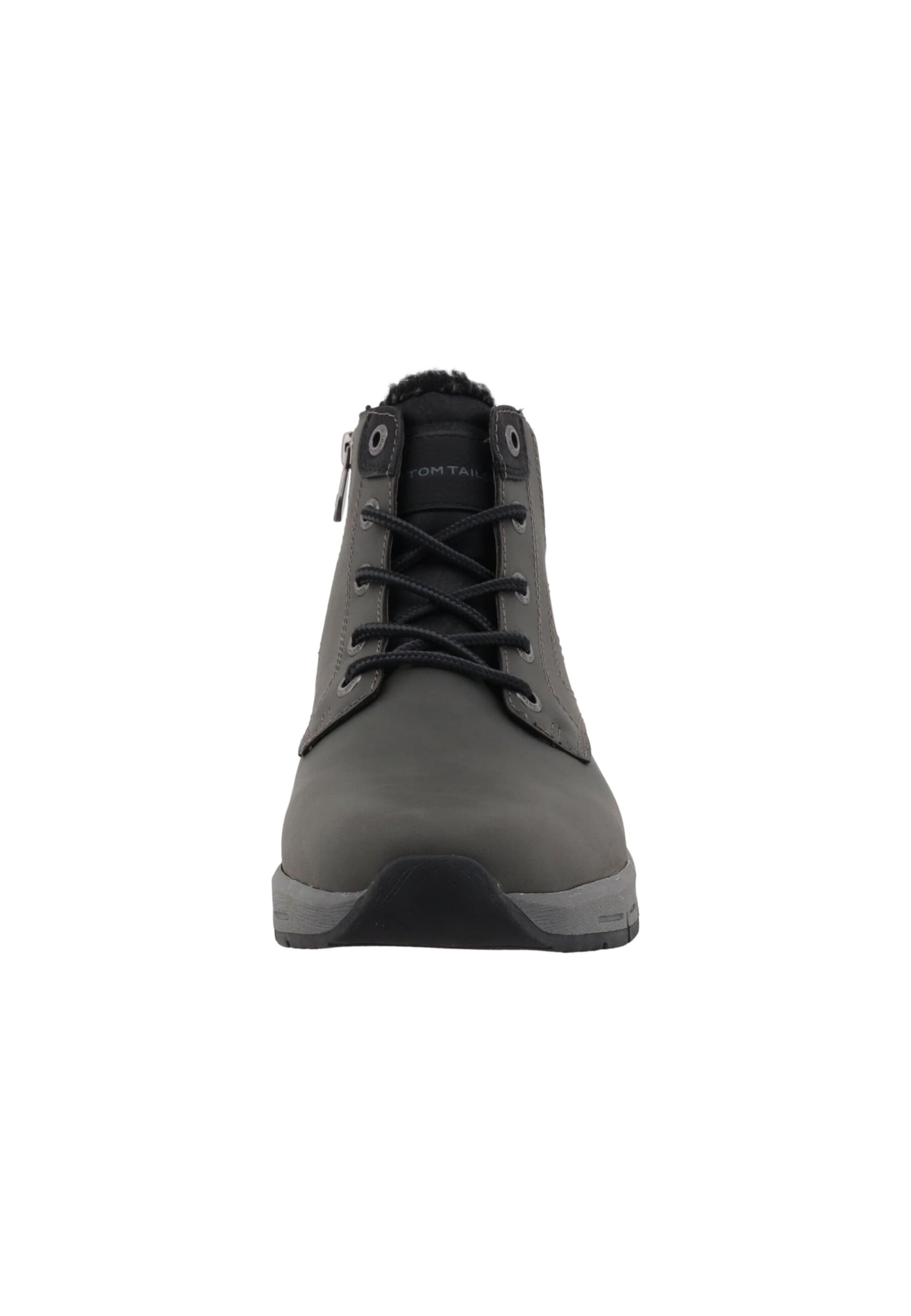TOM TAILOR Veterboots in Grijs