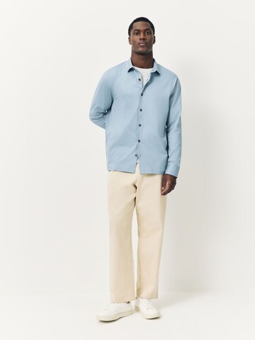 Next Regular fit Skjorta 'Supima' i blå