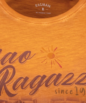 Ragman Shirt in Oranje