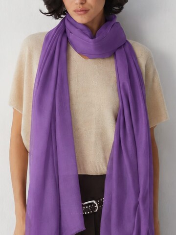 Écharpe SILK & CASHMERE en violet