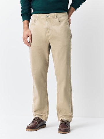 Next Regular Broek in Grijs: voorkant