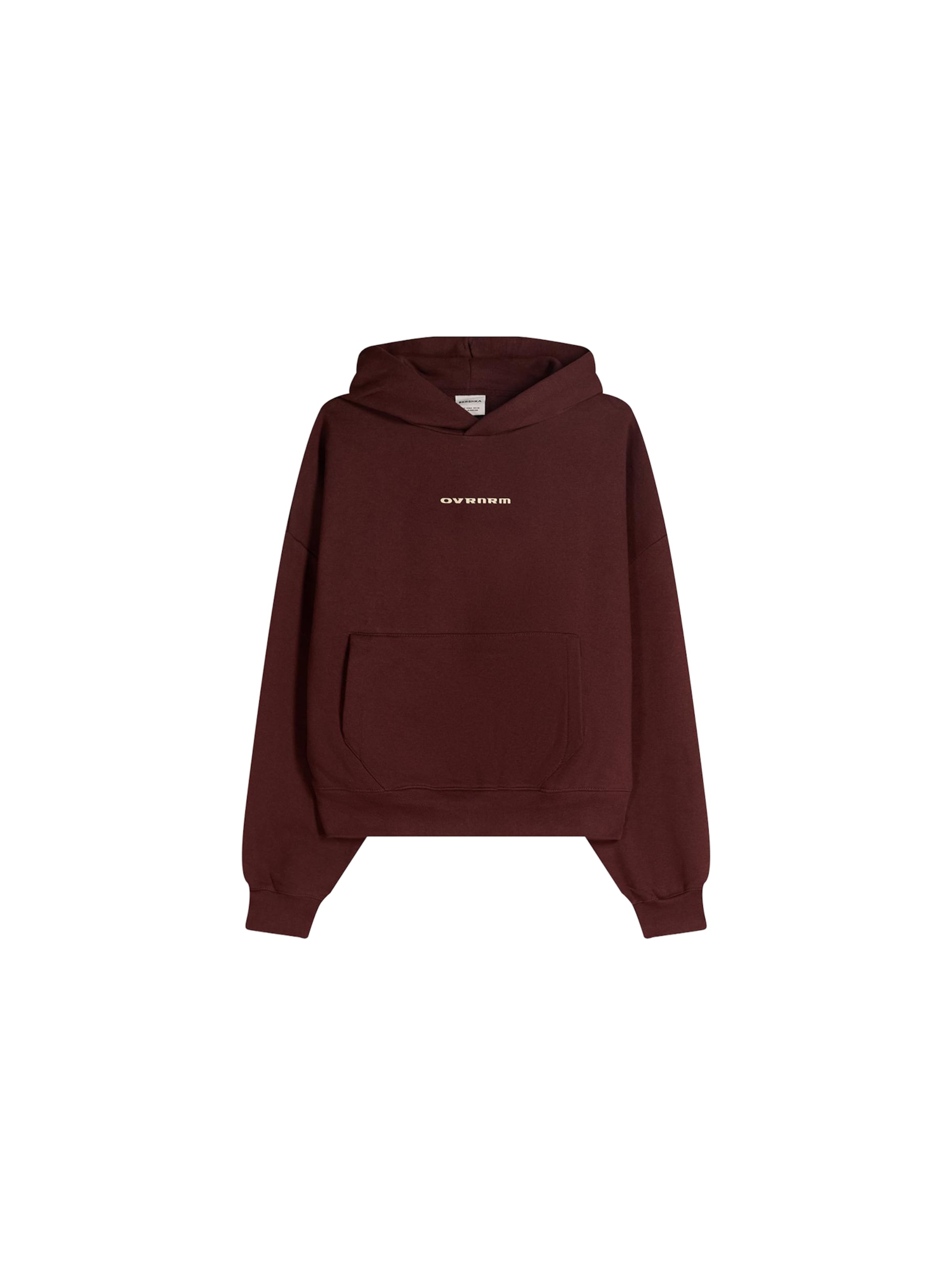 Bershka Majica | rjava barva: sprednja stran