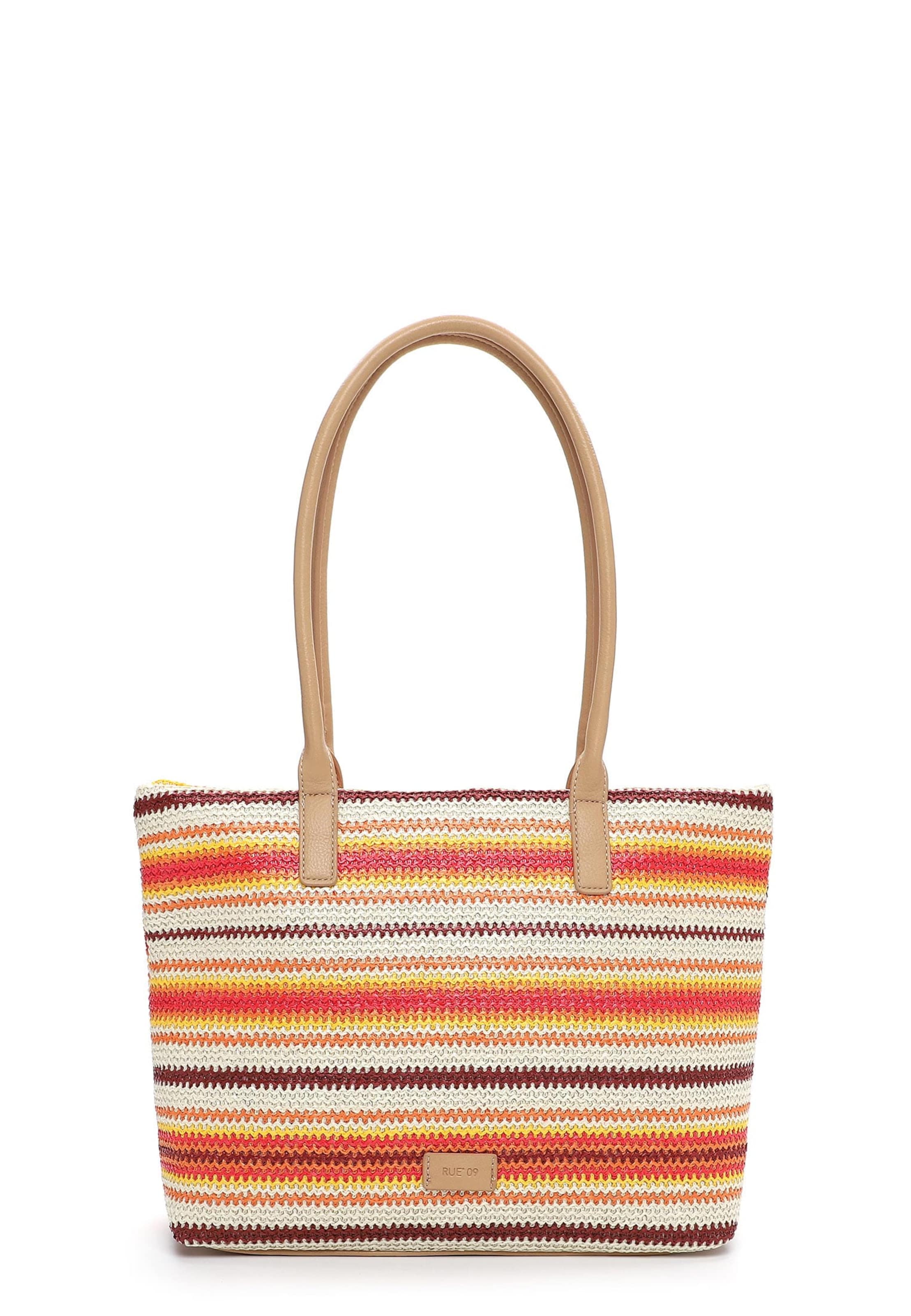 Shopper ' E&N Bayonne RUE 09 ' di Emily & Noah in rosso: frontale