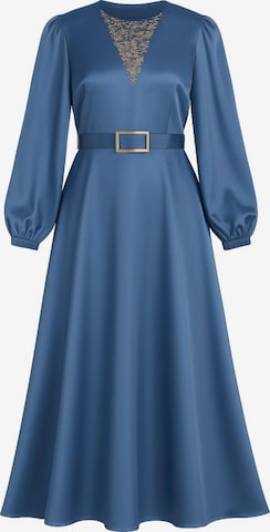 MODAMIHRAM Kleid in Blau: Vorderseite