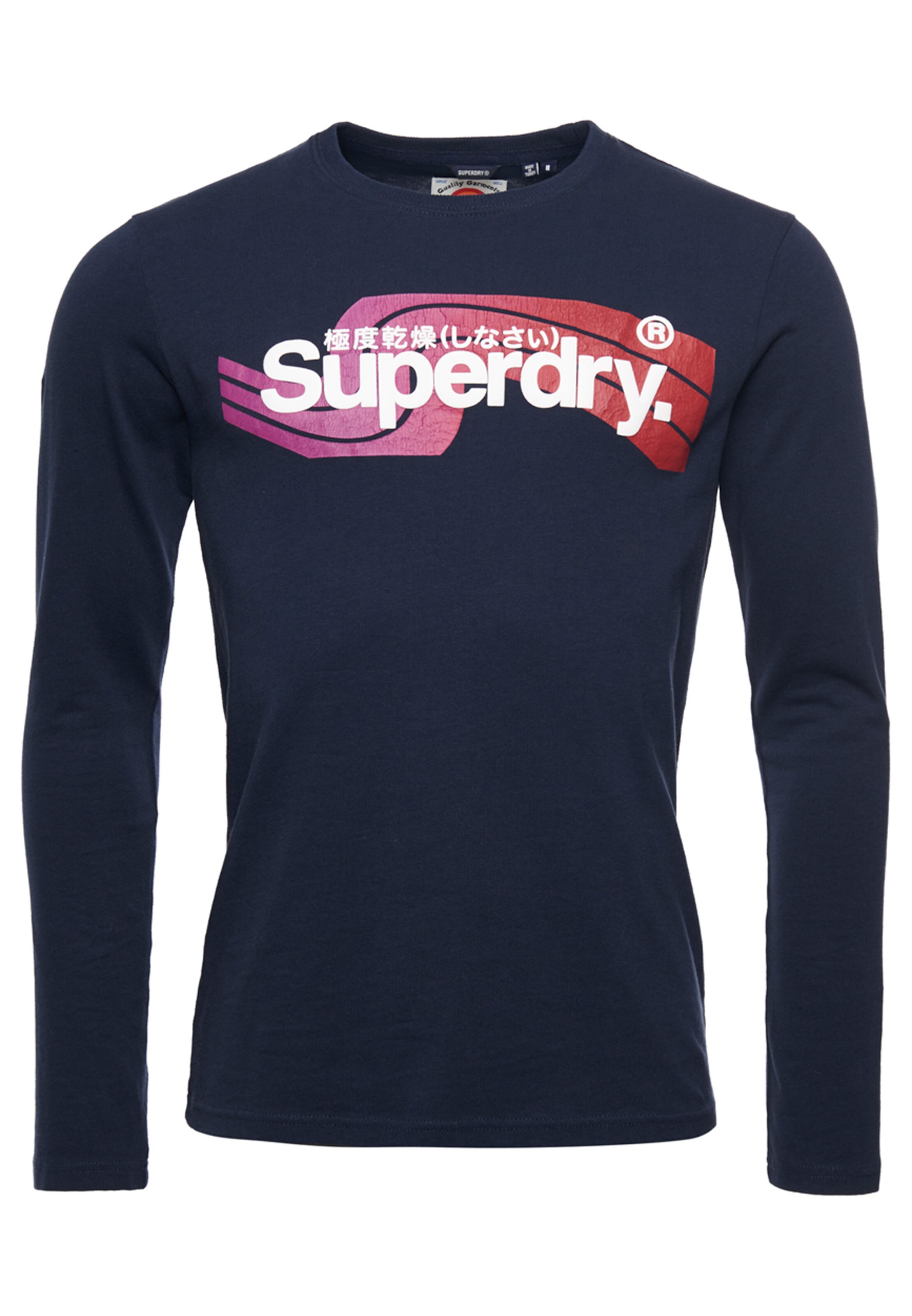 Männer Shirts Superdry Shirt in Marine - WD72923
