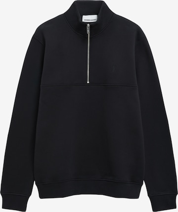 ARMEDANGELS Sweatshirt 'WAARLO' in Schwarz: Vorderseite