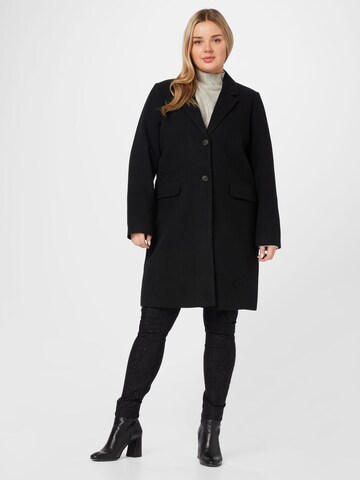 Vero Moda Curve Overgangsfrakke 'BONUS' i sort: forside