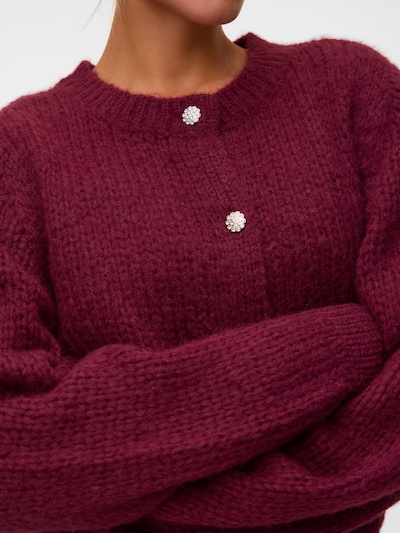 VERO MODA Knit Cardigan 'VMMAYBE' in XS in Burgundy, Item view