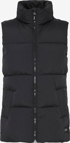 Oxmo Steppweste ' OXMINNA ' in Schwarz: Vorderseite