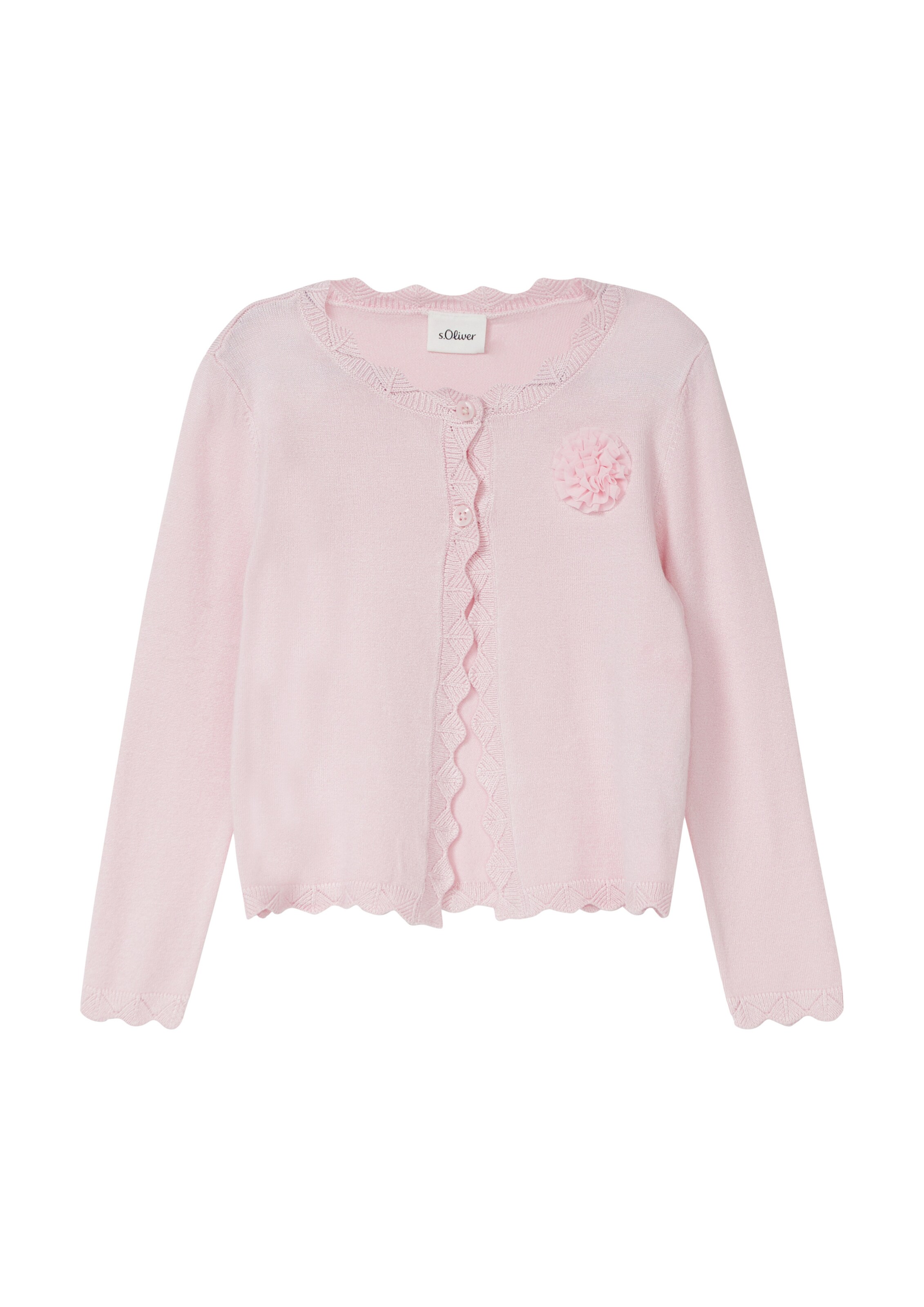 s.Oliver Strickjacke in Pink: Vorderseite