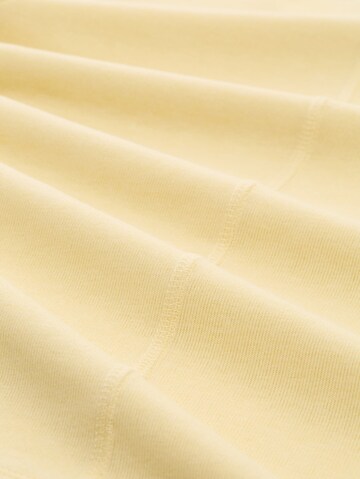 T-shirt TOM TAILOR DENIM en jaune
