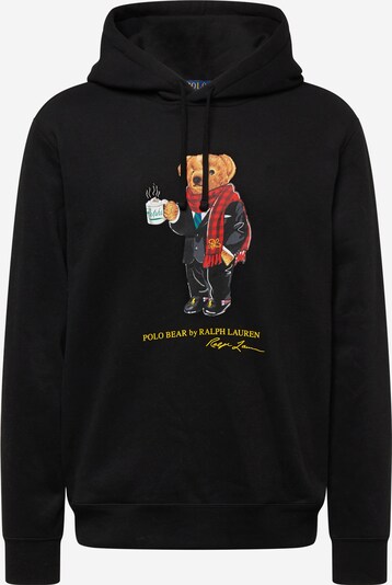Polo Ralph Lauren Sweatshirt in de kleur Pueblo / Rood / Zwart / Wit, Productweergave