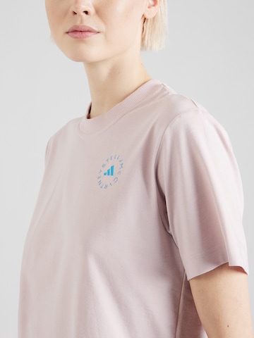 ADIDAS BY STELLA MCCARTNEY Performance shirt 'Truecasuals Regular Sportswear' in Pink