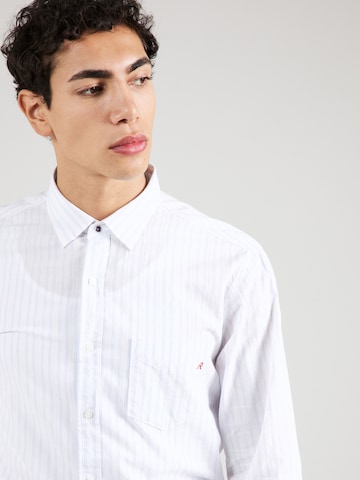 REPLAY Regular fit Button Up Shirt in White