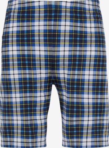 Charles Colby Pyjama kort 'Lord Goffredo' in Blauw