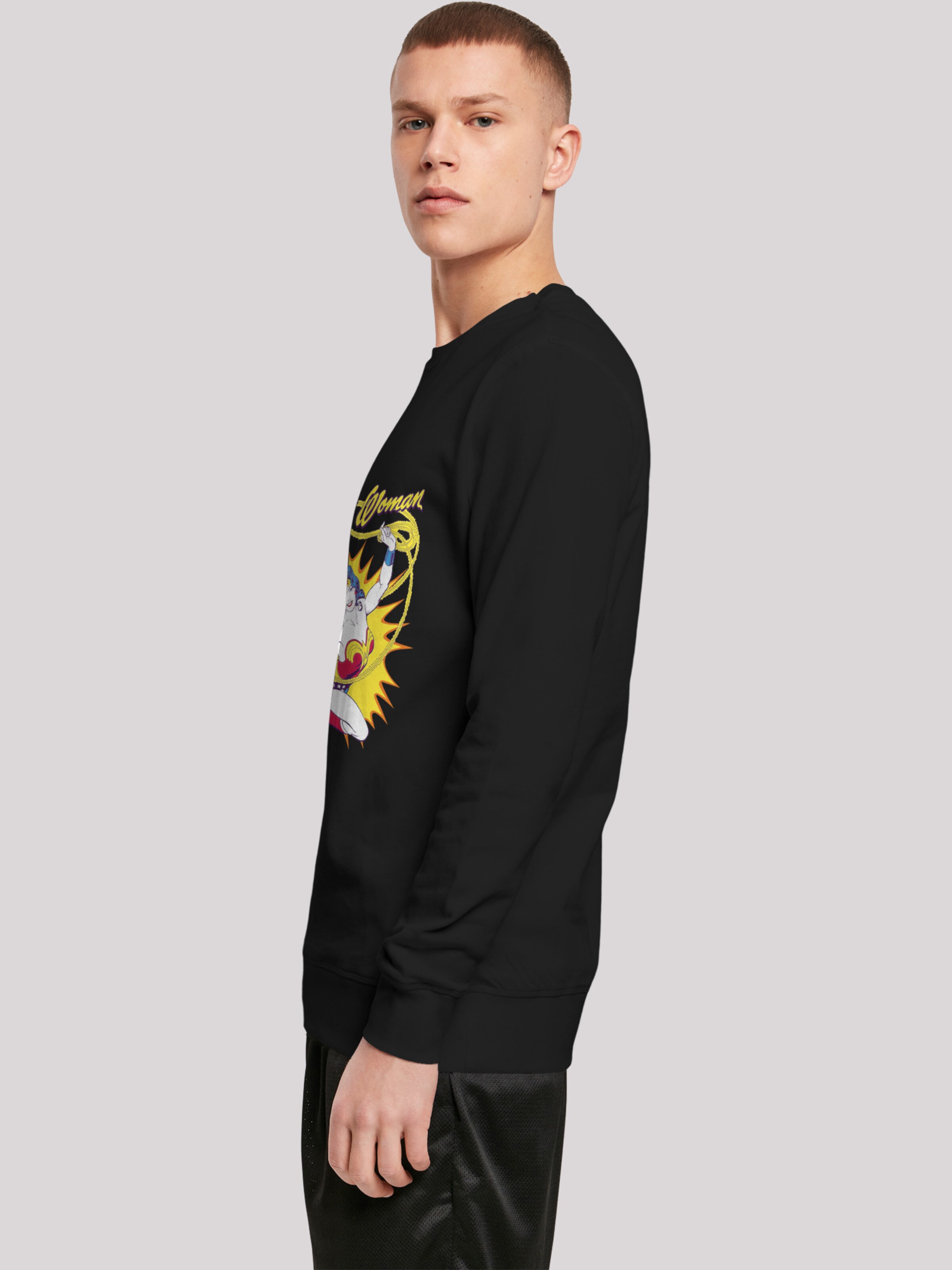 Männer Sweat F4NT4STIC Sweatshirt 'DC Comics' in Schwarz - NZ70143 Männer Sweat F4NT4STIC Sweatshirt 'DC Comics' in Schwarz - NZ70143