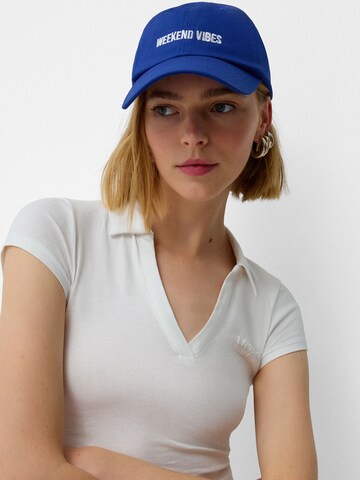 Casquette Bershka en bleu