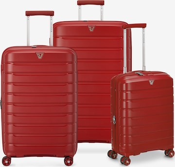 Set di valigie 'B-Flying' di Roncato in rosso: frontale