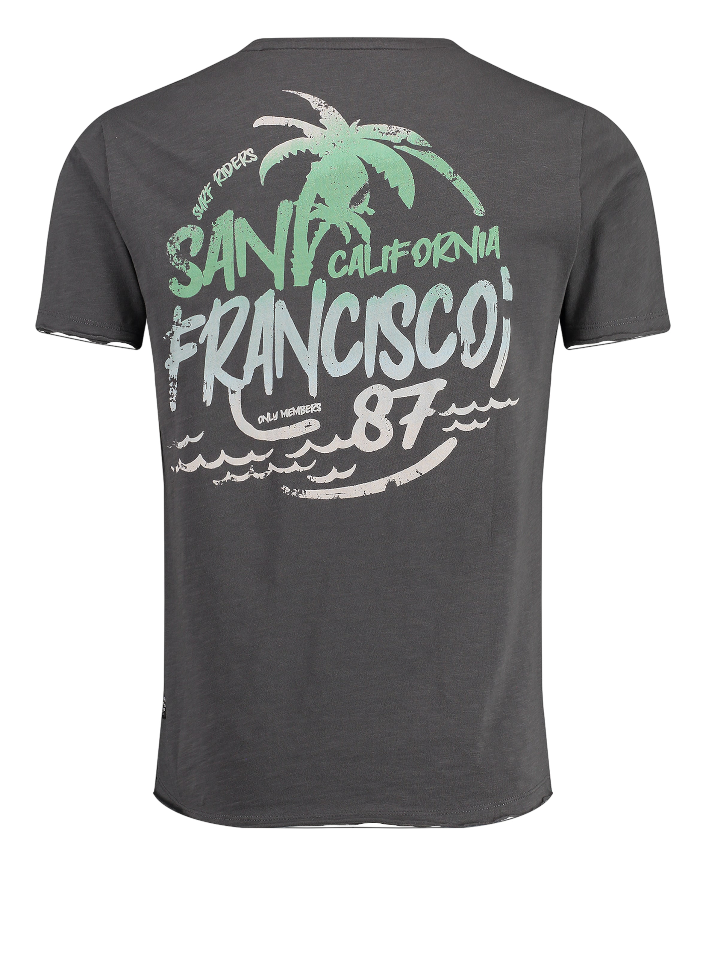 Key Largo Футболка ' SOUND ' в Серый