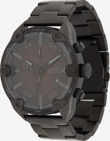 DIESEL Analoginen kello värissä musta: etupuoli