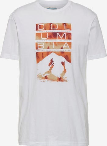 COLUMBIA Shirt in Weiß: predná strana