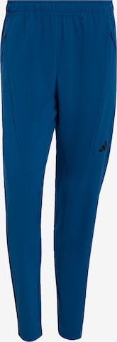 Pantalon de sport 'D4T' ADIDAS PERFORMANCE en bleu : devant