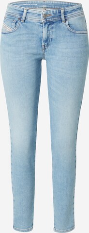 DIESEL Slimfit Jeans '2018 SLANDY' in Blauw: voorkant