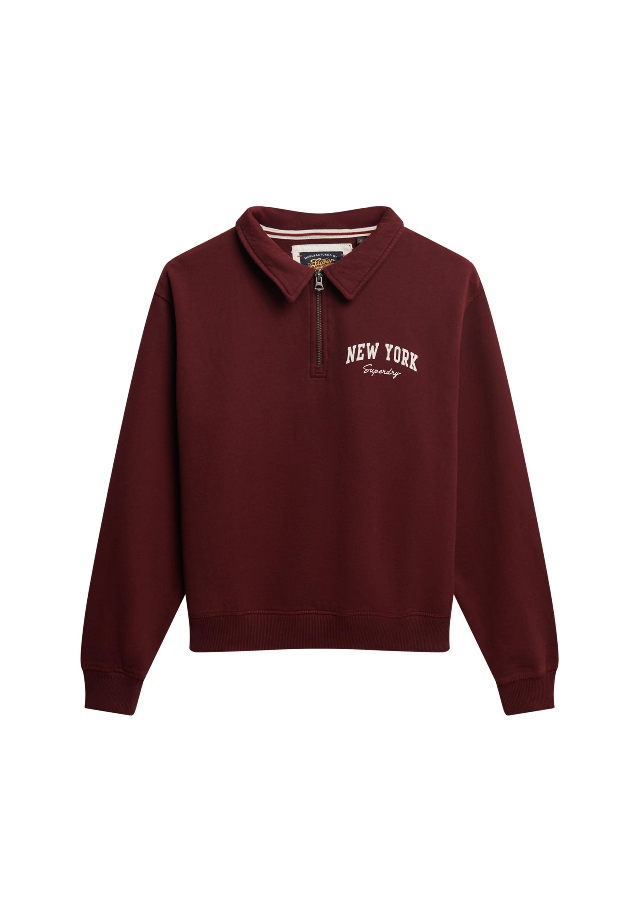 Superdry & Co Sweatshirt 'Essentials' in Red: front