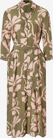 MORE & MORE Shirt Dress in Green: front