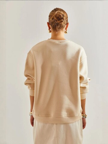 Sweat-shirt Bianco Lucci en beige