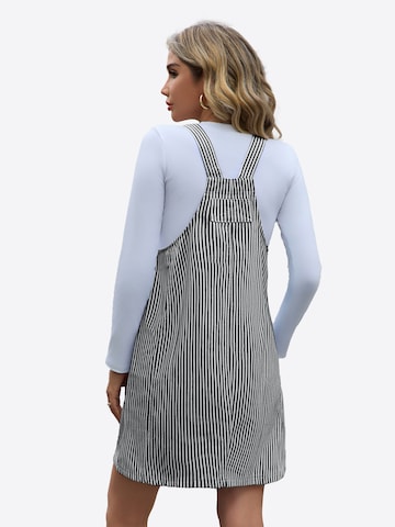 Imily Bela Dungaree skirt in Black