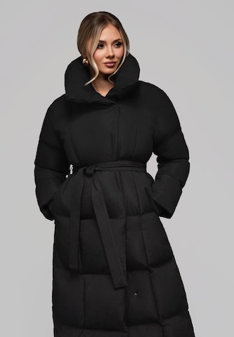 Ombre Winter coat 'Jalj' in Black