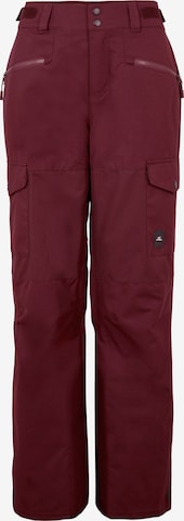 O'NEILL Voľný strih Outdoorové nohavice - Červená: predná strana