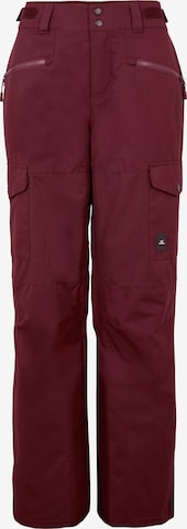 O'NEILL - Loosefit Calças outdoor em vermelho: frente