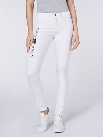 Polo Sylt Slim fit Jeans in White: front
