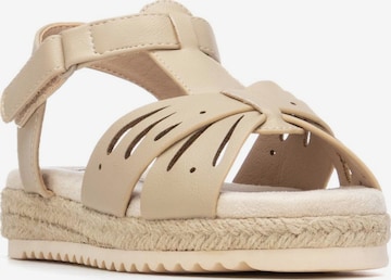 Xti - Sandalias en beige: frente