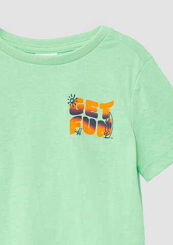 T-Shirt s.Oliver en vert