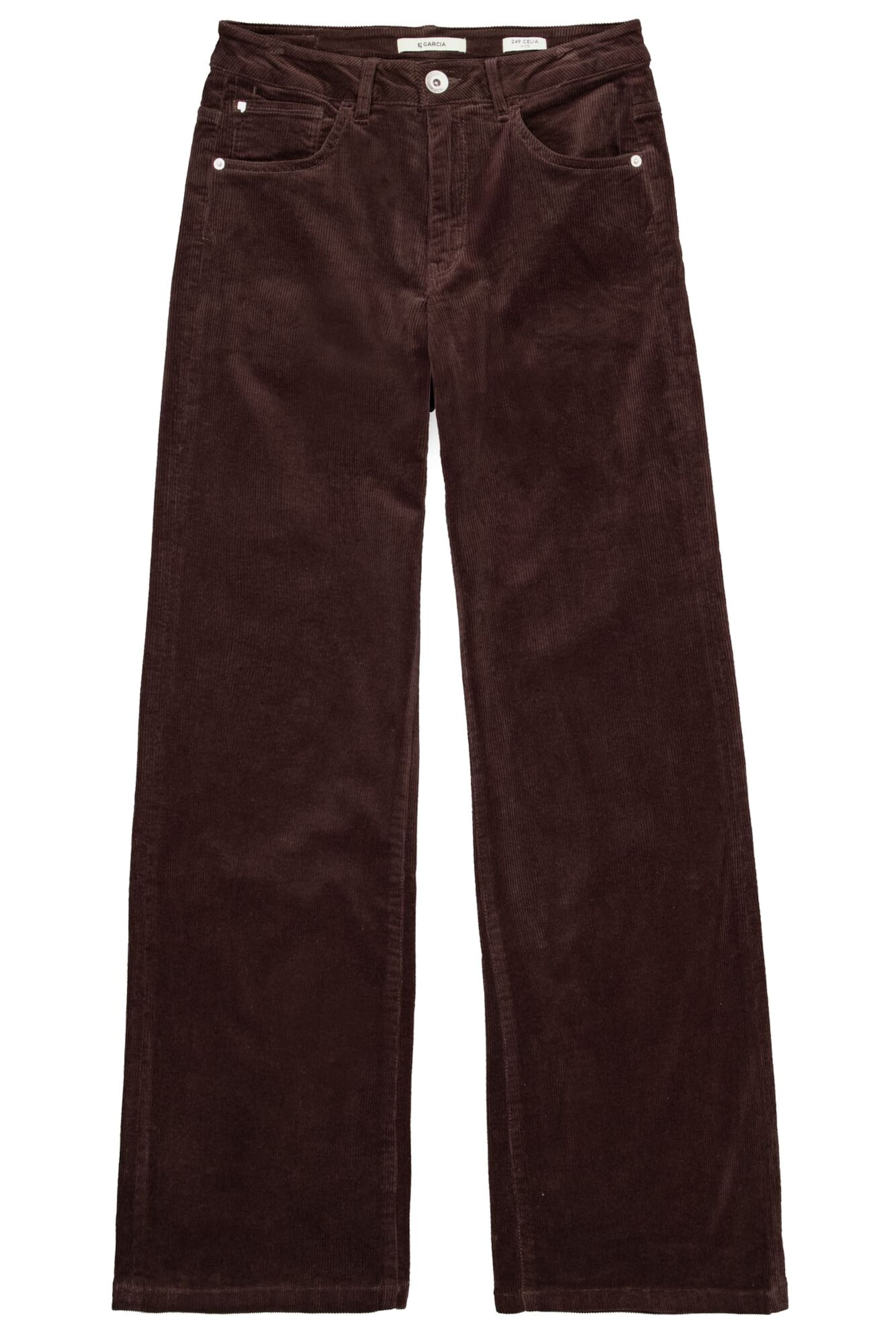 GARCIA Skinny Jeans 'Celia' in Bruin: voorkant