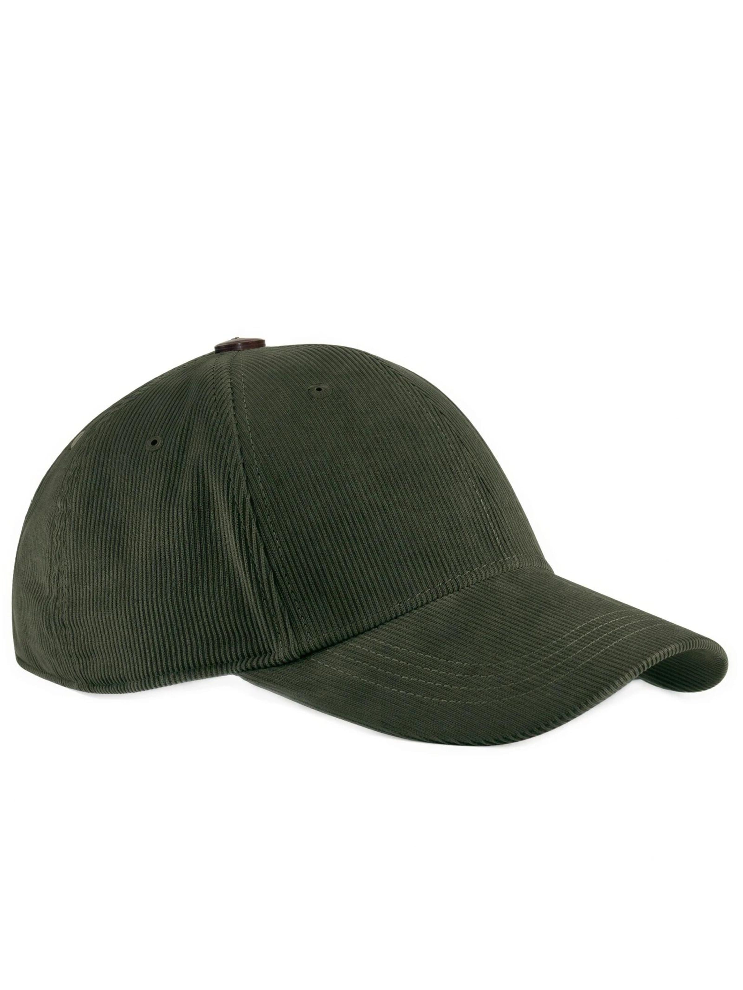 Lou-i Cap 'Cord Basecap aus Bio-Baumwolle' in Green: front