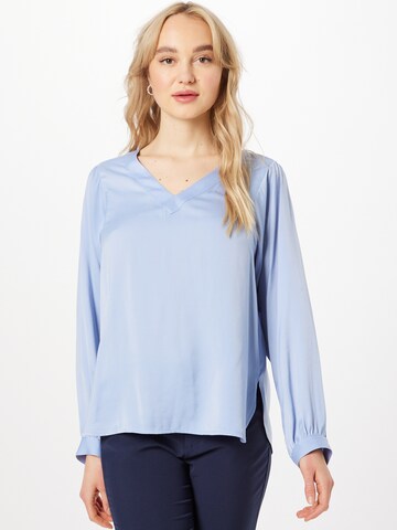 COMMA Bluse in Blau: predná strana