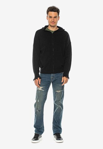 True Religion Strickjacke in Schwarz