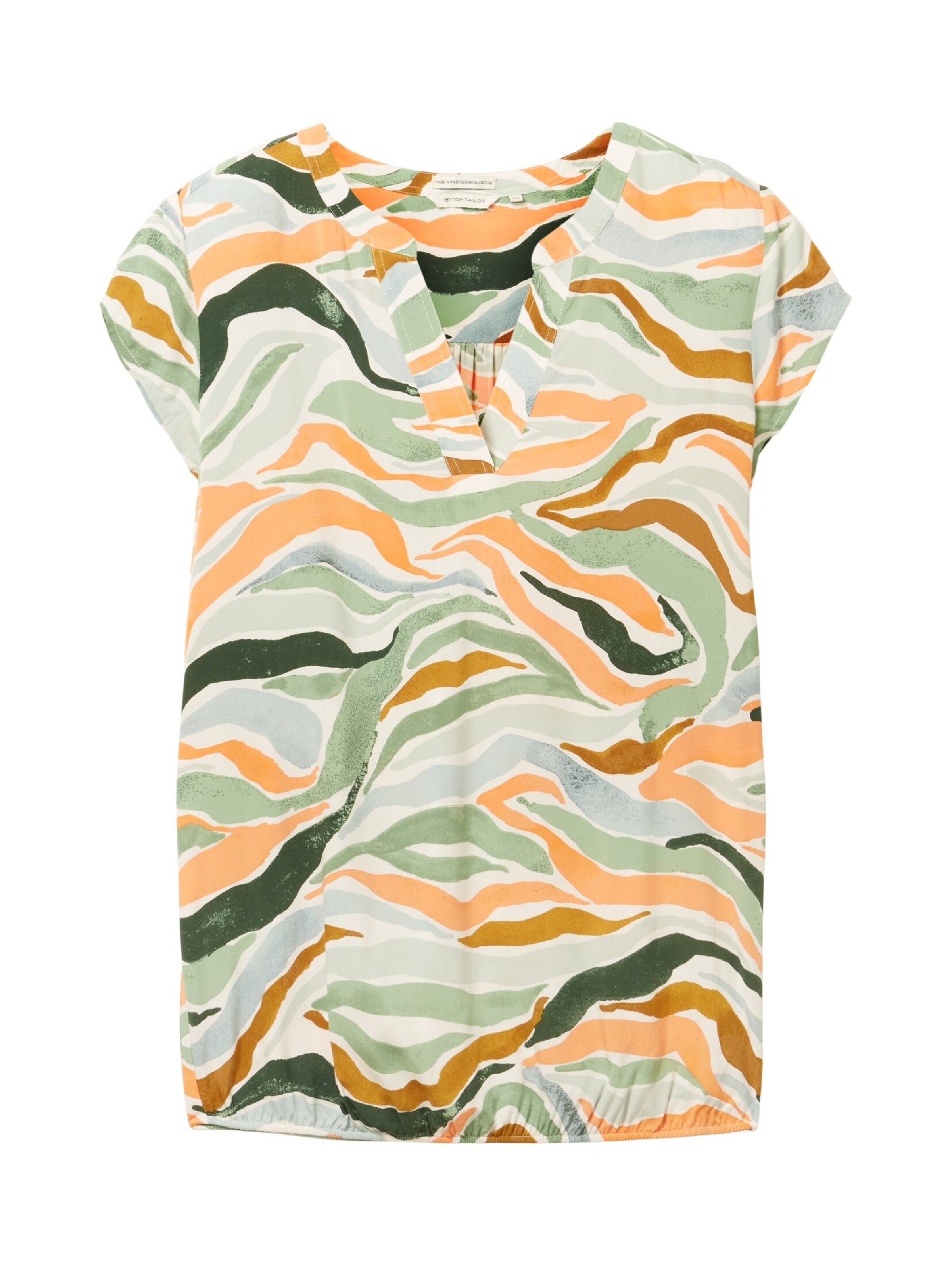 TOM TAILOR Bluse in Mischfarben: Vorderseite