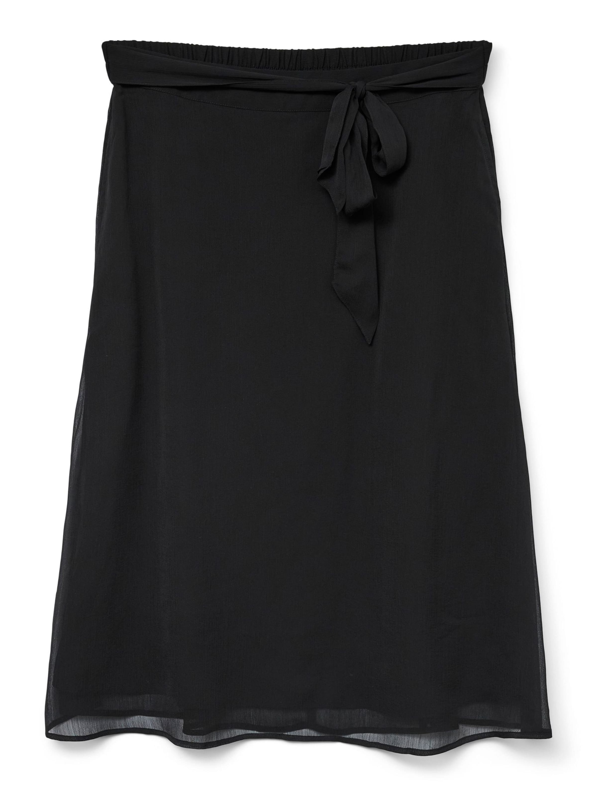 VERO MODA Rok 'VMClementine' in Zwart: voorkant