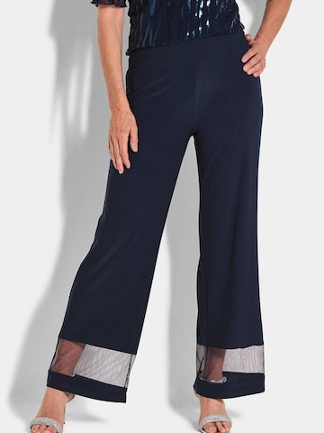 Wide Leg Pantalon 'Vera' Goldner en bleu : devant