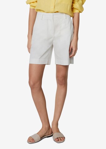 Marc O'Polo Regular Pants in White: front