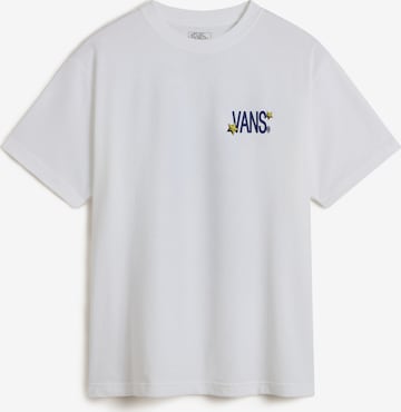 VANS - Camisa 'Chaos' em branco: frente