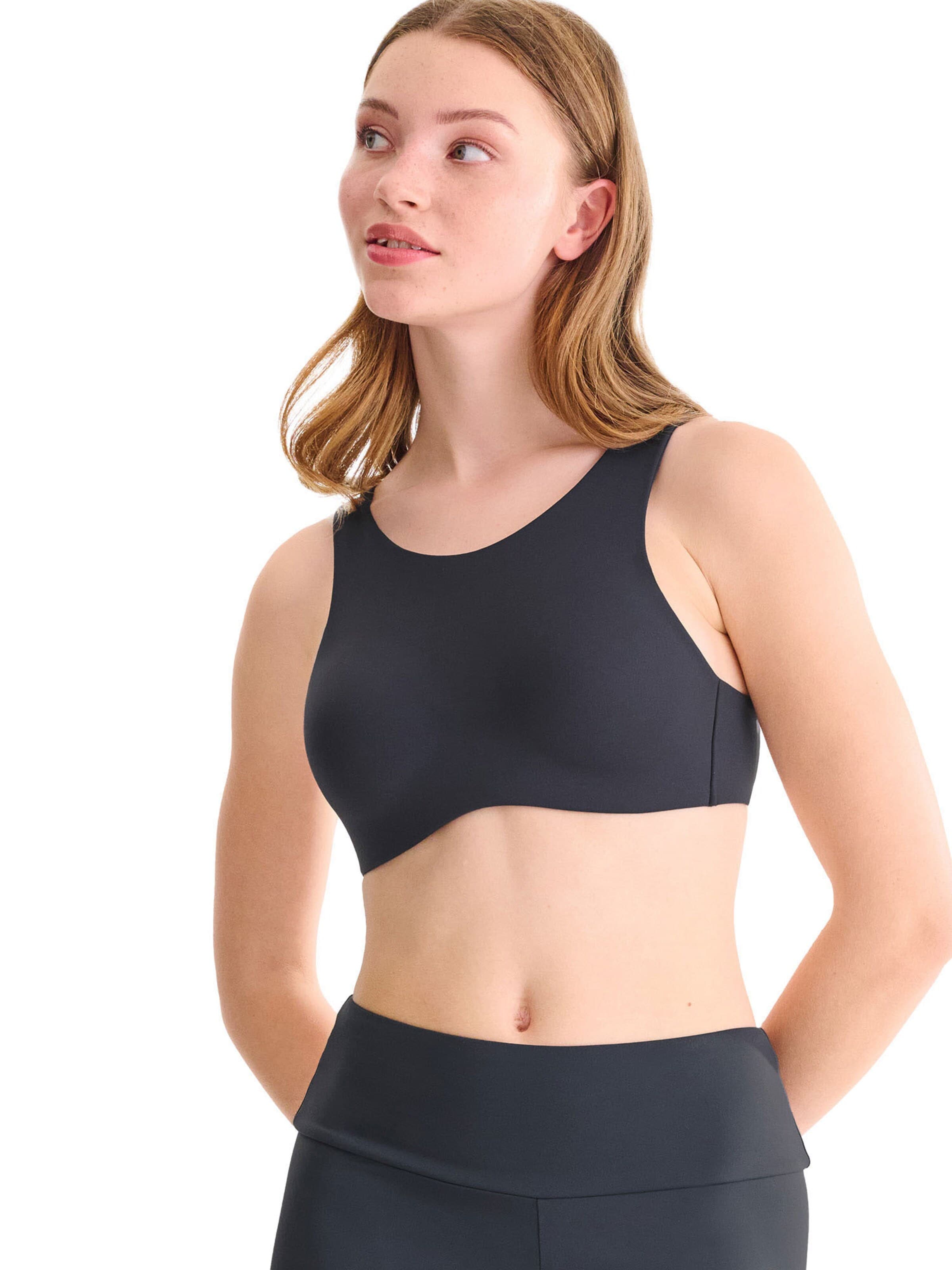 Lisca Bralette Bra 'Free Move' in Grey