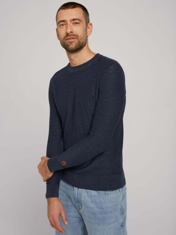 TOM TAILOR Pullover in Blau